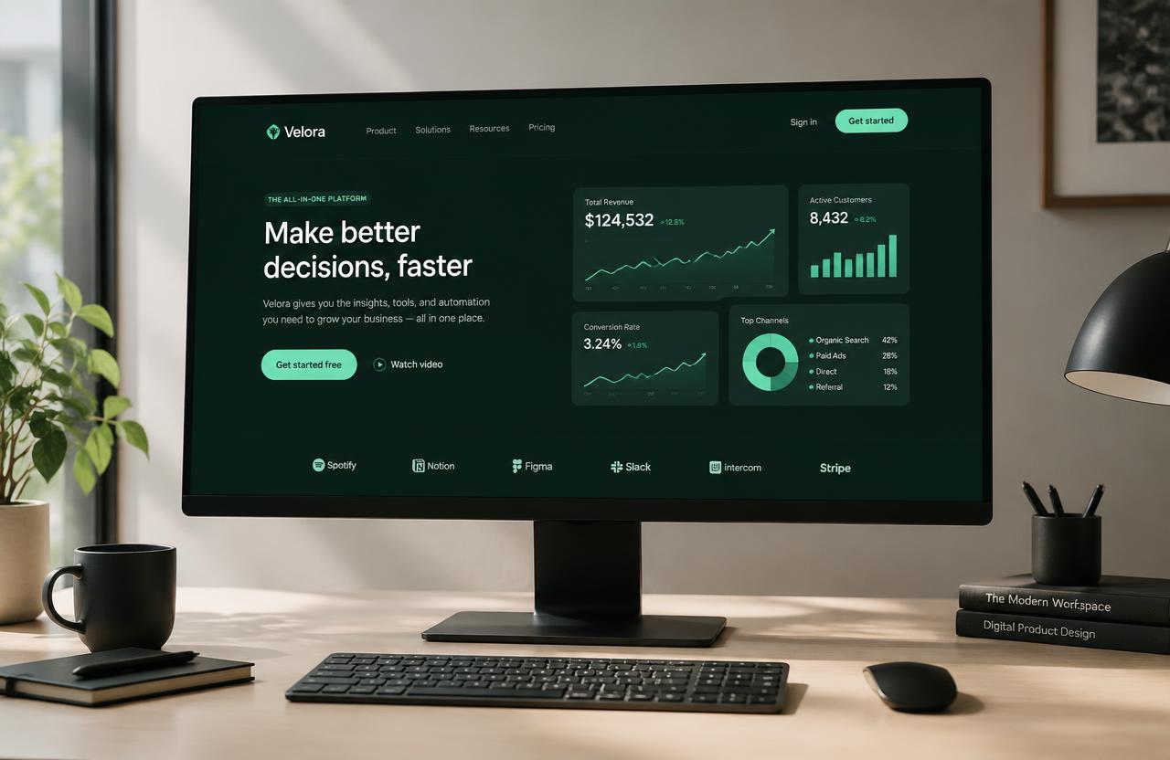 Velora website